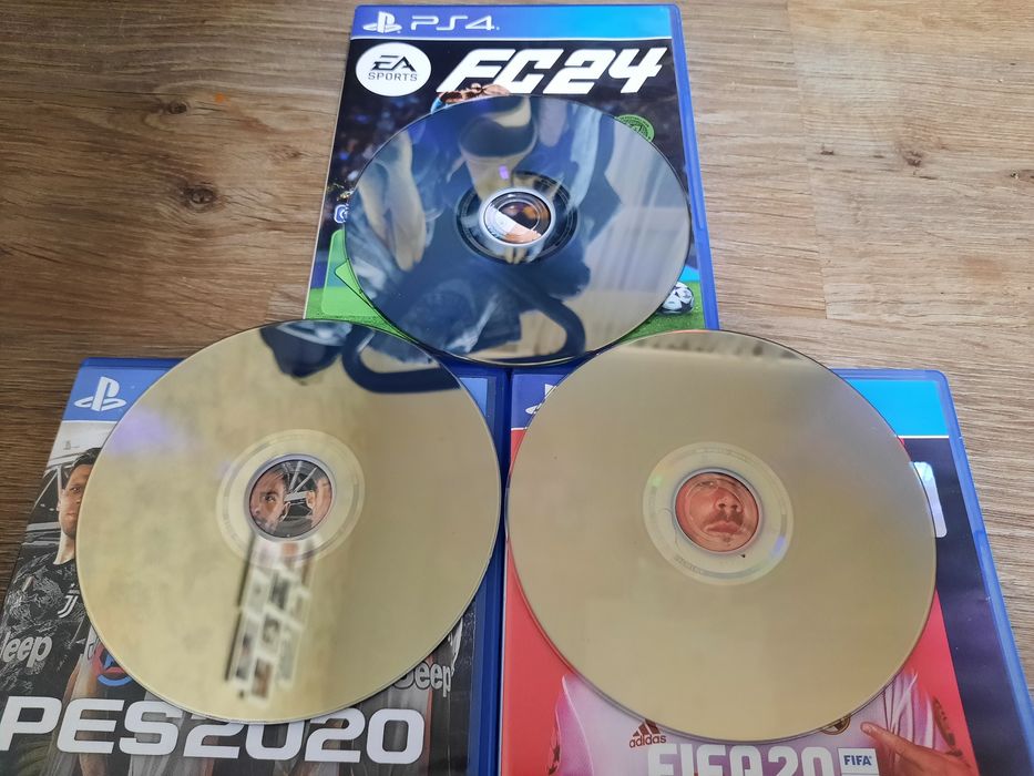 11 ігор Sony PS4/5: FC 24, FIFA 20, 19, 17, 16, 15, 14, 18 + чемп. св.