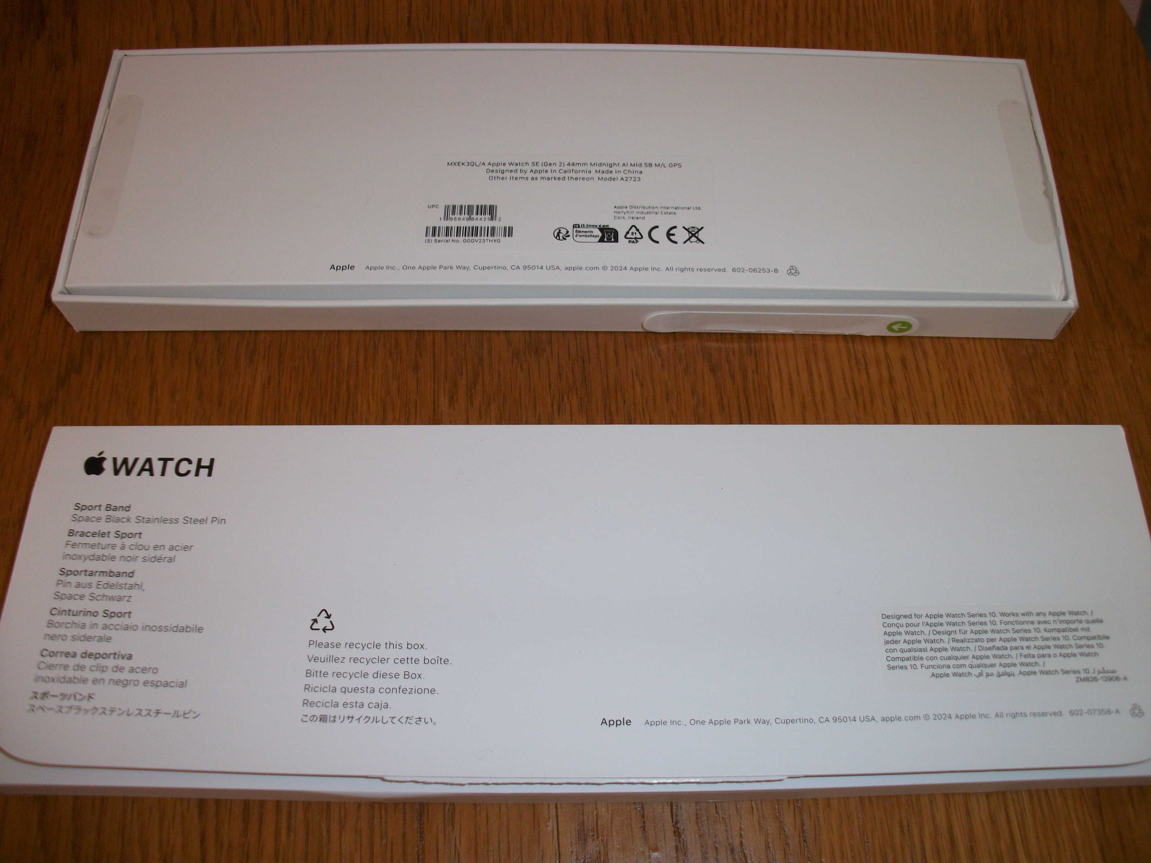 Caixa para Apple Watch SE GPS 44mm