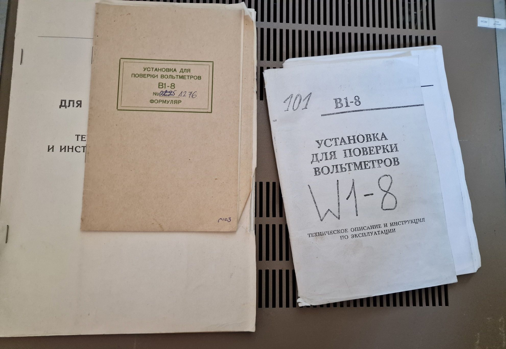 Kalibrator W1-8 CCCP