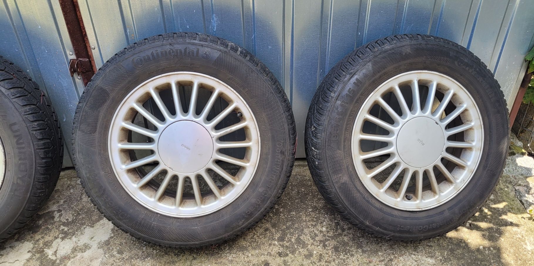 Koła zimowe 15" felgi aluminiowe Saab 195/65/r15 4 szt. Opel 5x100