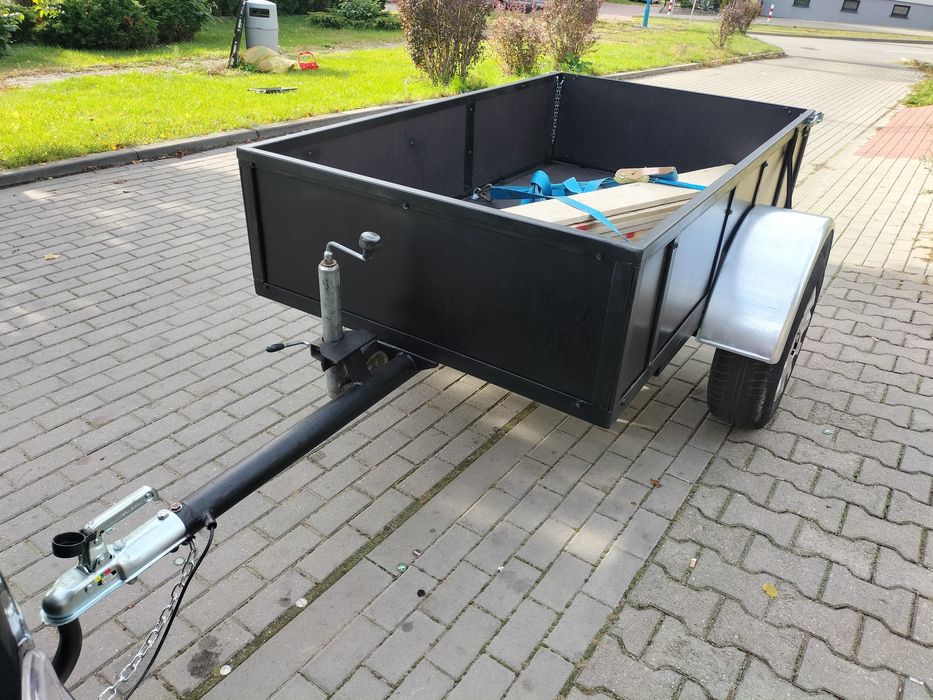 Przyczepka samochodowa, quad, traktorek.