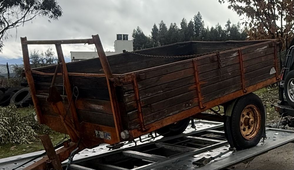 Reboque herculado 2100 kg matriculado