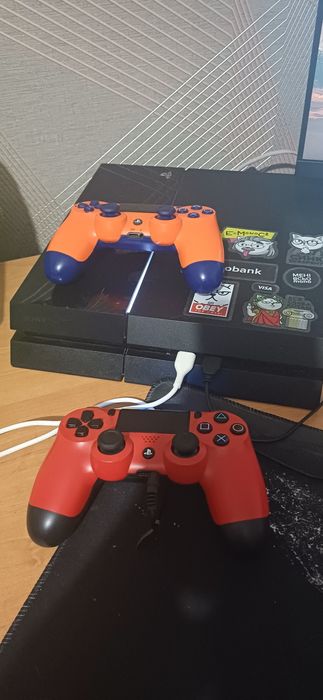 Ps 4 fat 2 джойстика