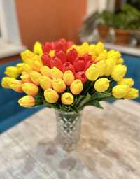 Тюльпани латексні 5шт. декор штучні квіти цветы фотозона