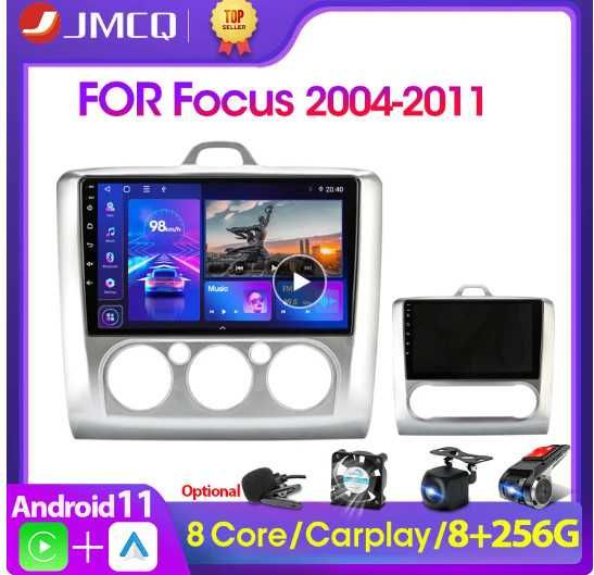 Магнитола Android focus 2004-2011 с камерой и рамкой