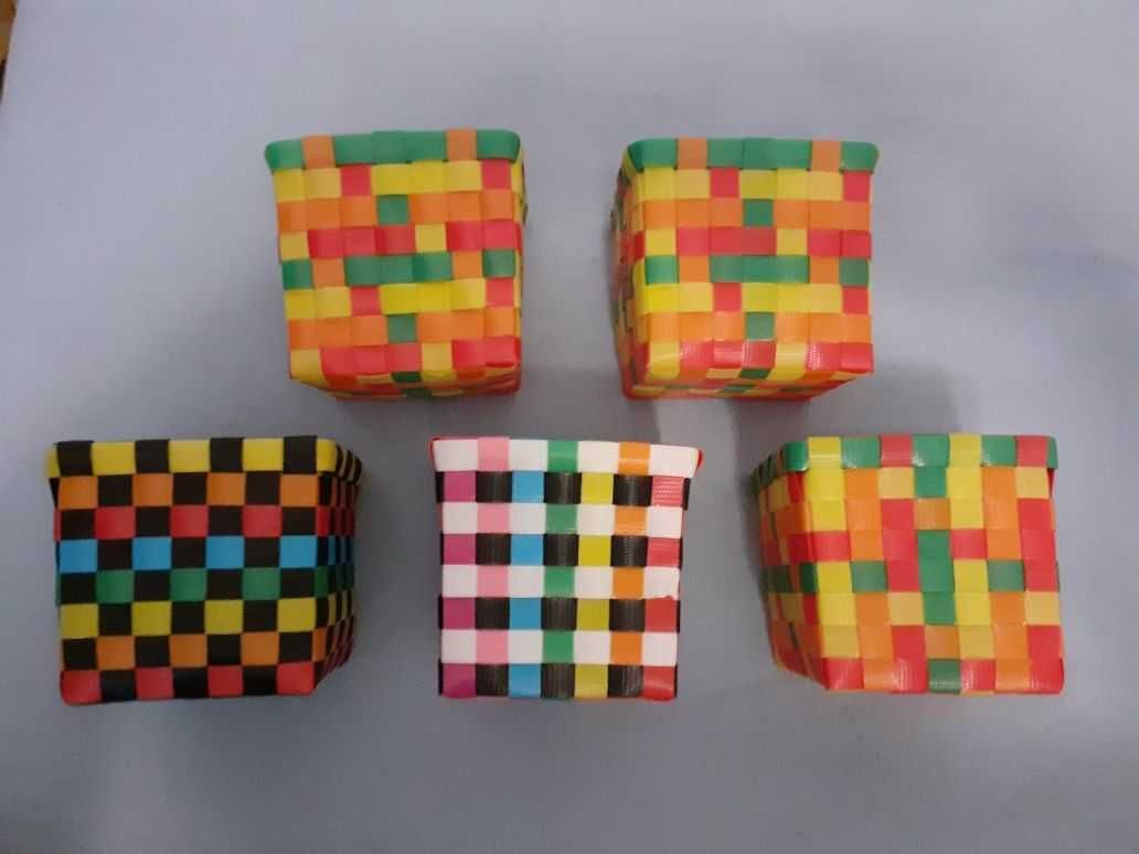 Conjunto de 5 caixinhas de organização