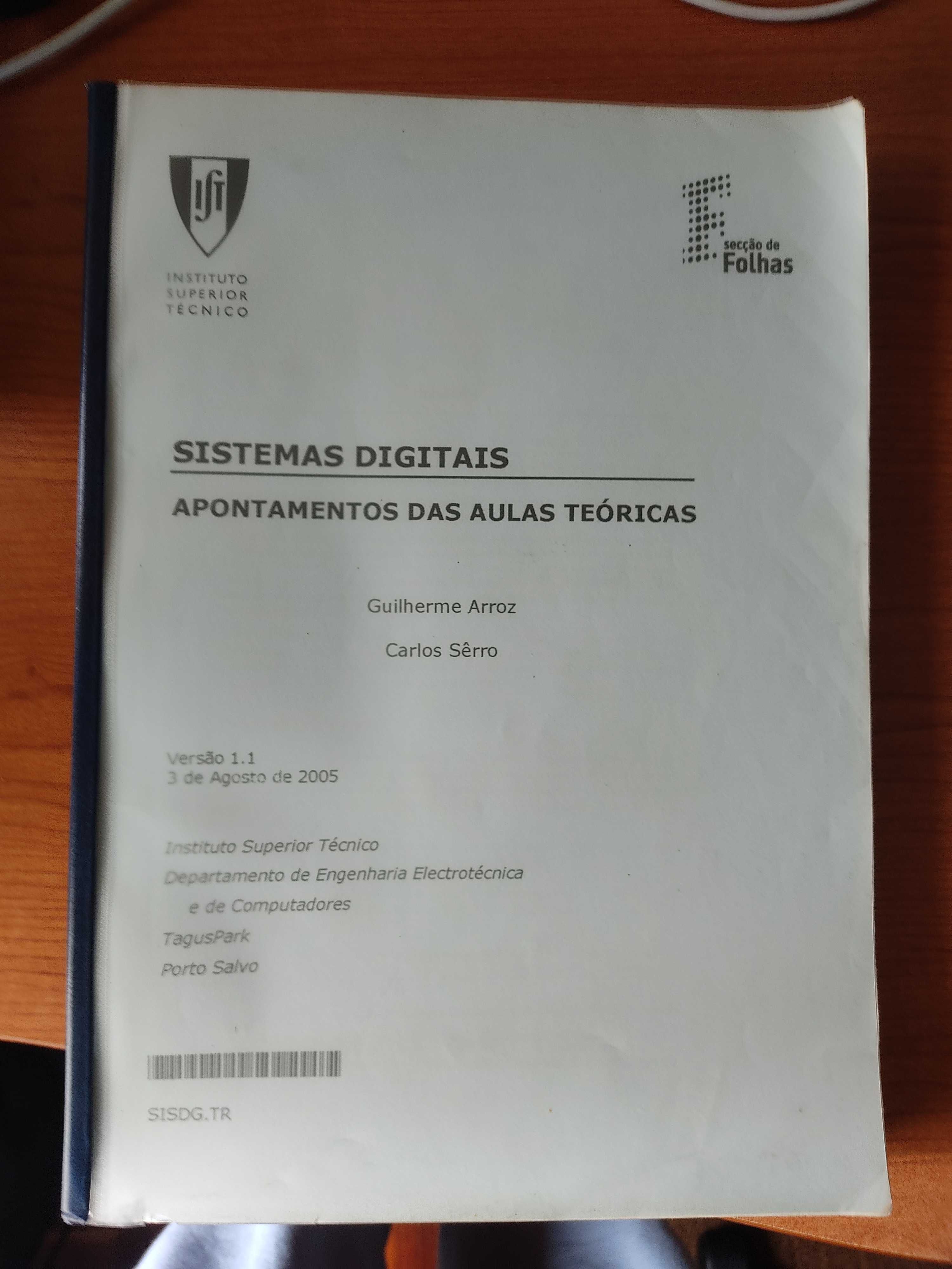 Sebenta "Sistemas Digitais - Apontamentos das Aulas Teóricas"