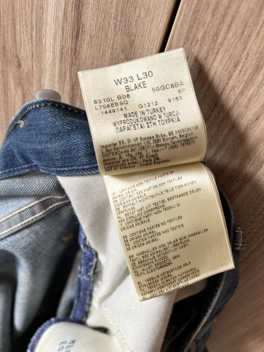 Spodnie jeansy Lee Blake jasnoniebieskie 33/30