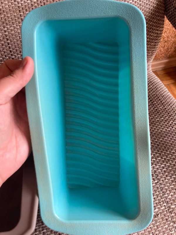 Foremka blaszka keksówka silikonowa do pieczenia do pasztetu do chleba