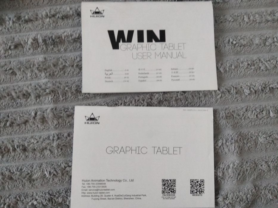 Продаю графічний планшет для малювання Huion h420 black