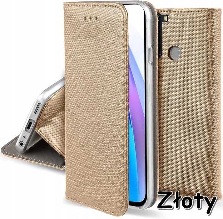 Etui Smart Magnet do Xiaomi Redmi Note 8T + Szkło Hartowane