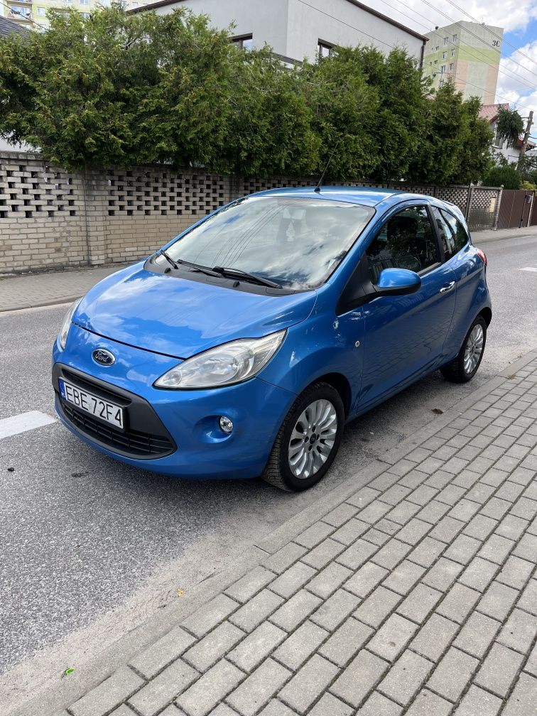 Ford KA z 2009 roku 1,2 benzyna, klimatyzacja, opony wielosezonowe