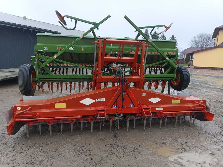 agregat uprawowo KUHN siewny 4m Amazone D8 SUPER ładny stan