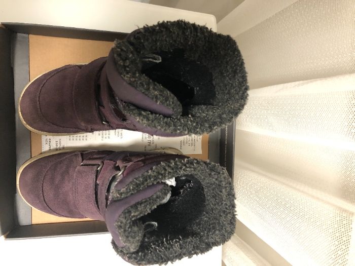 Ботинки зимние "ЭККО" для девочки, 28 размер