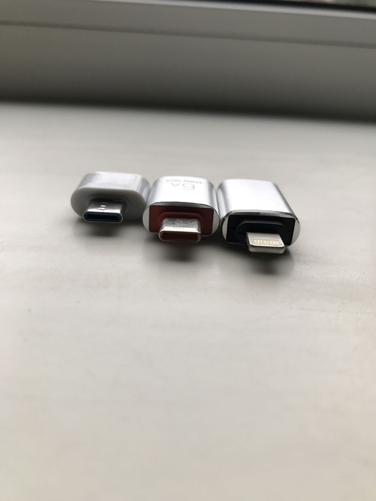 Переходник Адаптер OTG USB Type-C Android Iphone