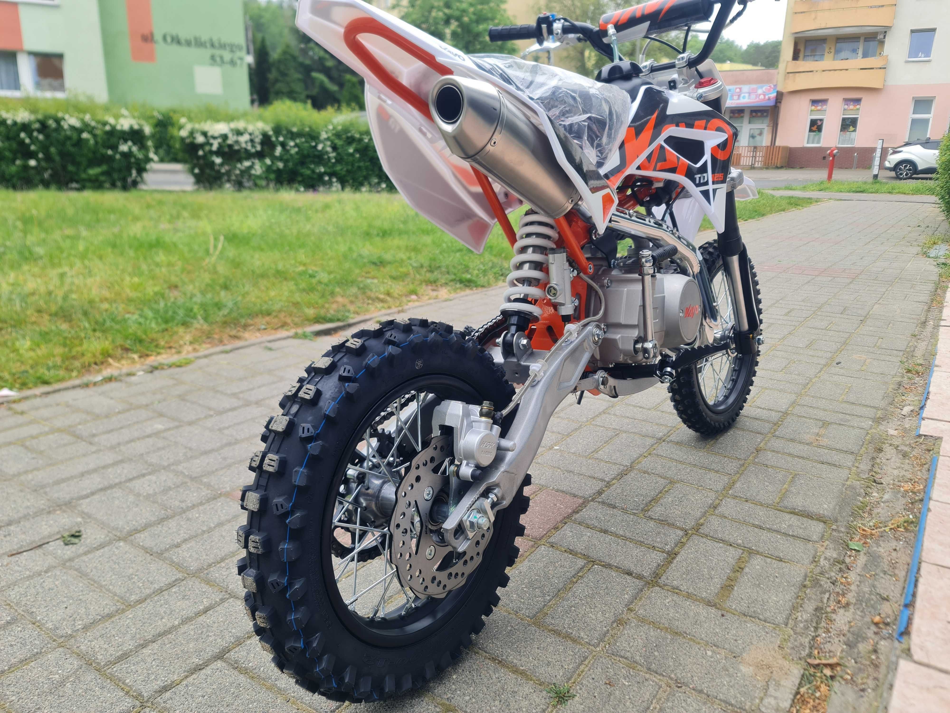 PIT BIKE KAYO 125 TD!Dla początkujących!9-12 lat! Manual! Raty!Dowóz!