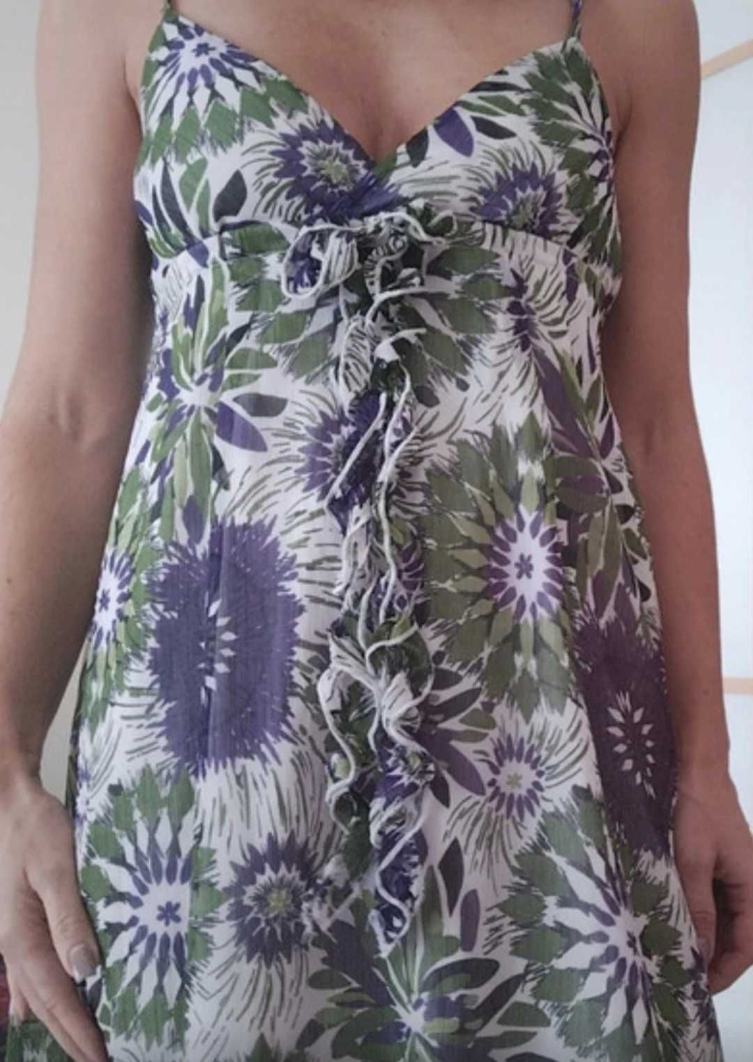 Vestido de alças novo com etiqueta