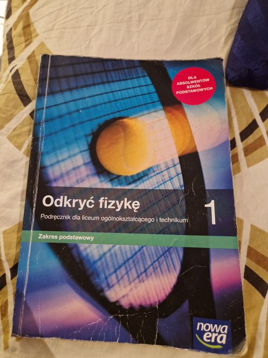 "Odkryć fizykę " 1 zakres podstawowy.