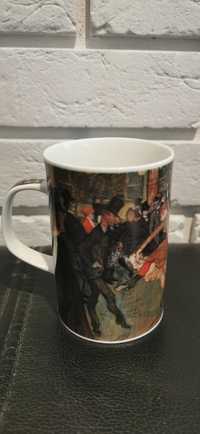Angielski kolekcjonerski 
Kubek z dziełem Toulouse Lautrec Dunoon
Porc
