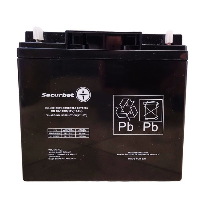 Akumulator żelowy SECURBAT 12V 18Ah
