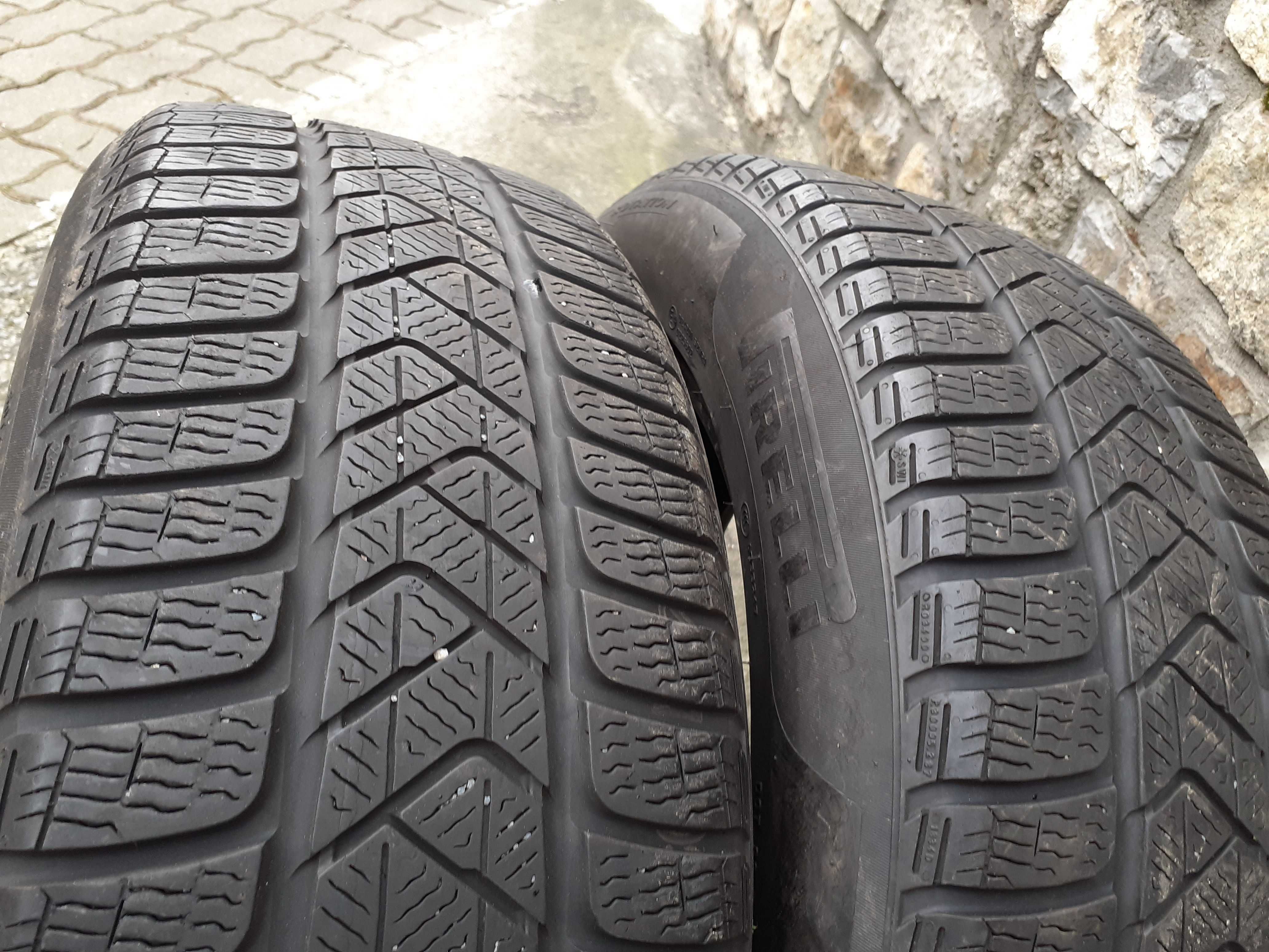 Opony Zimowe 225/60 R18 100 H PIRELLI SOTTOZERO 3 2szt 6,11mm Okazja!