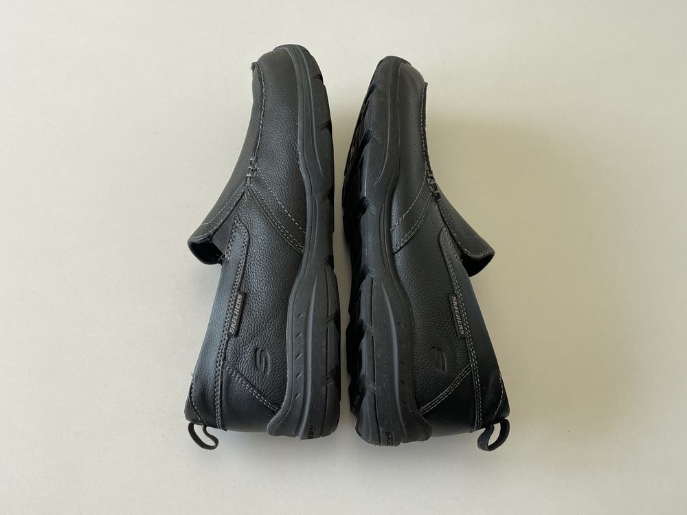 Skechers шкіряні сліпони мокасини р. 45 оригінал