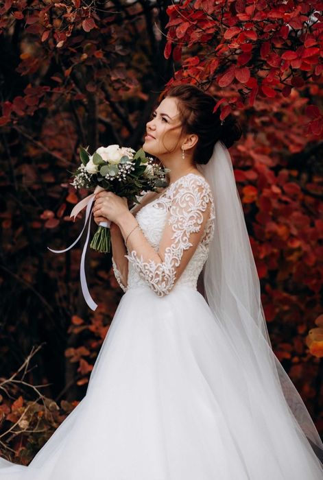 Продам свое счастливое свадебное платье)