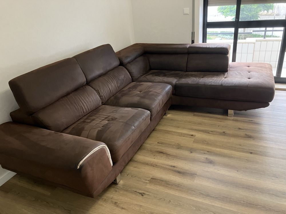 Sofá  com chaise longue