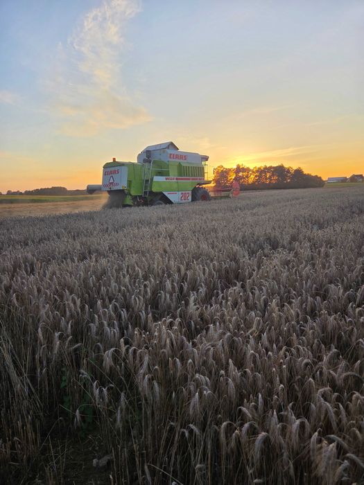 Import Claas mega 202.204.208 4.5 m heder .brutto .kredyt w akcji