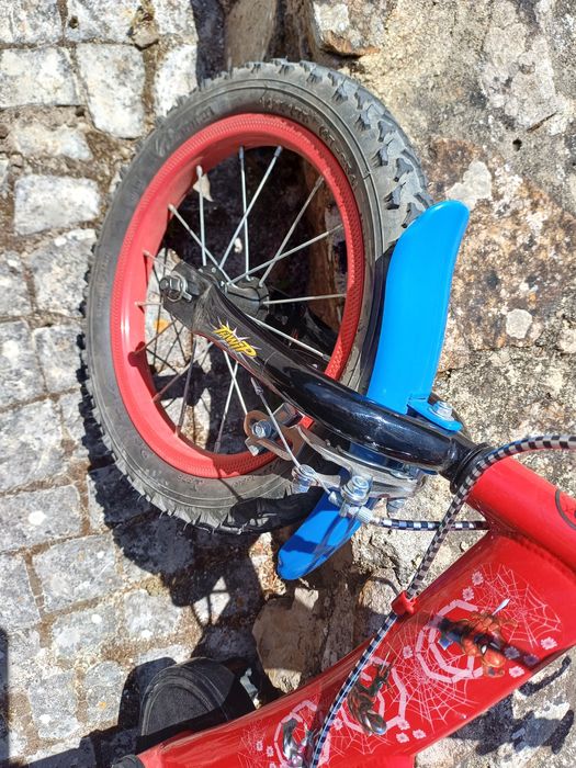 Bicicleta criança Spiderman