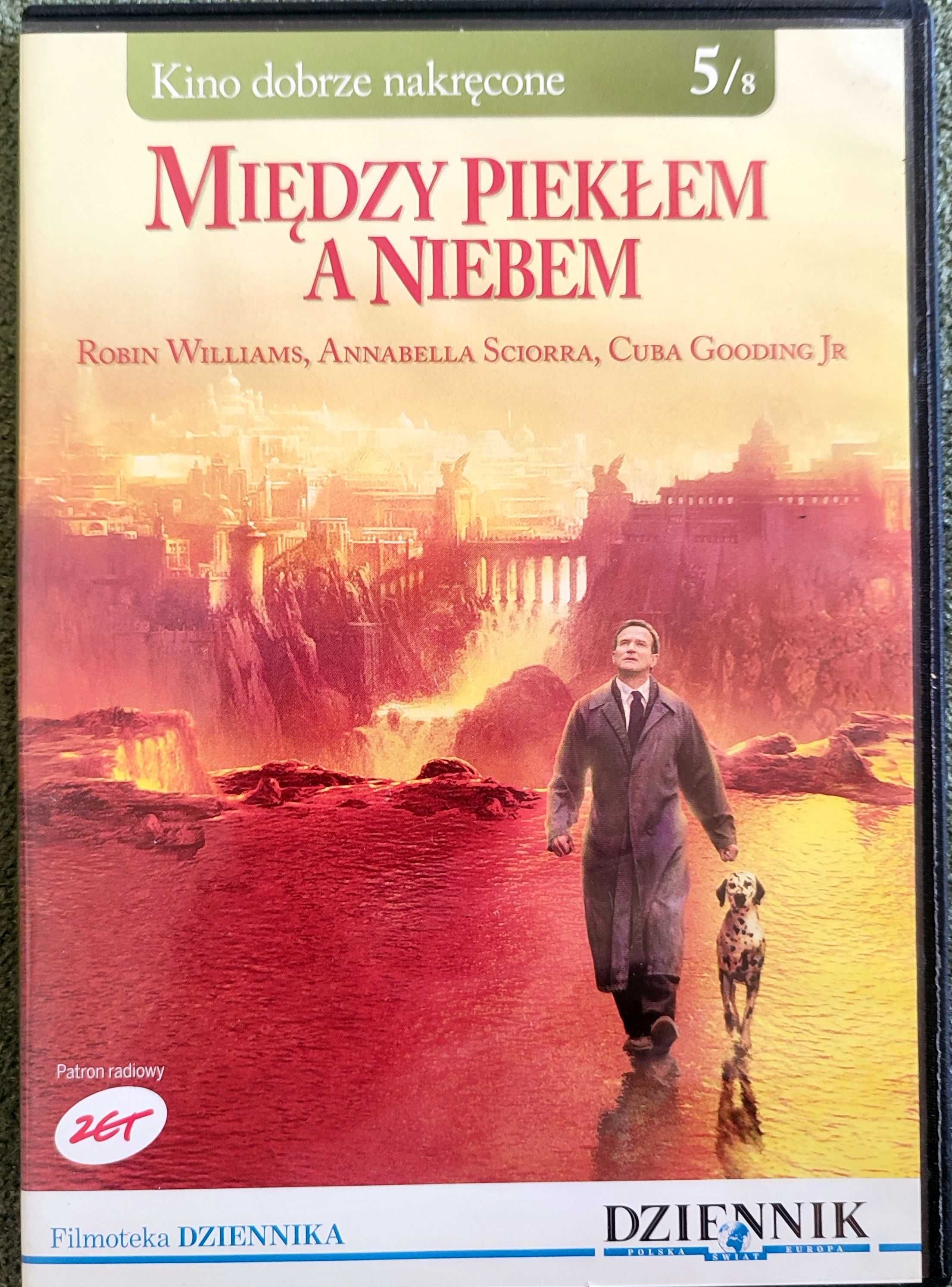 Film DVD Między niebem a piekłem. Vincent Ward, Robin Williams,