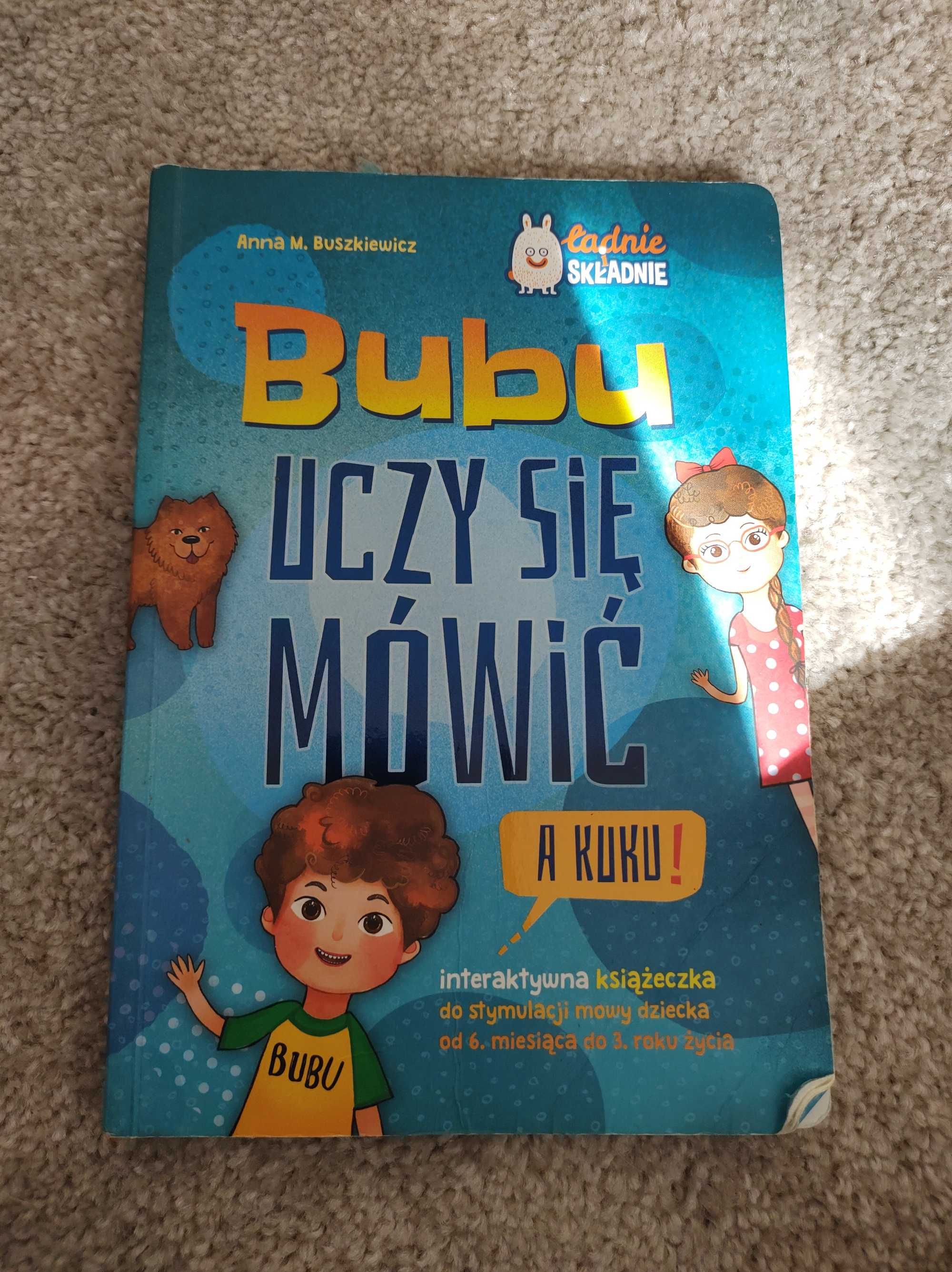 Książka Bubu uczy się mówić