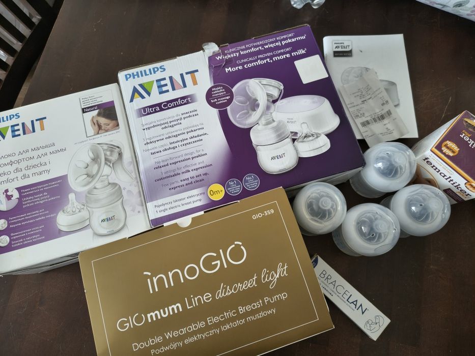 Zestaw laktatoròw Avent / InnoGIO