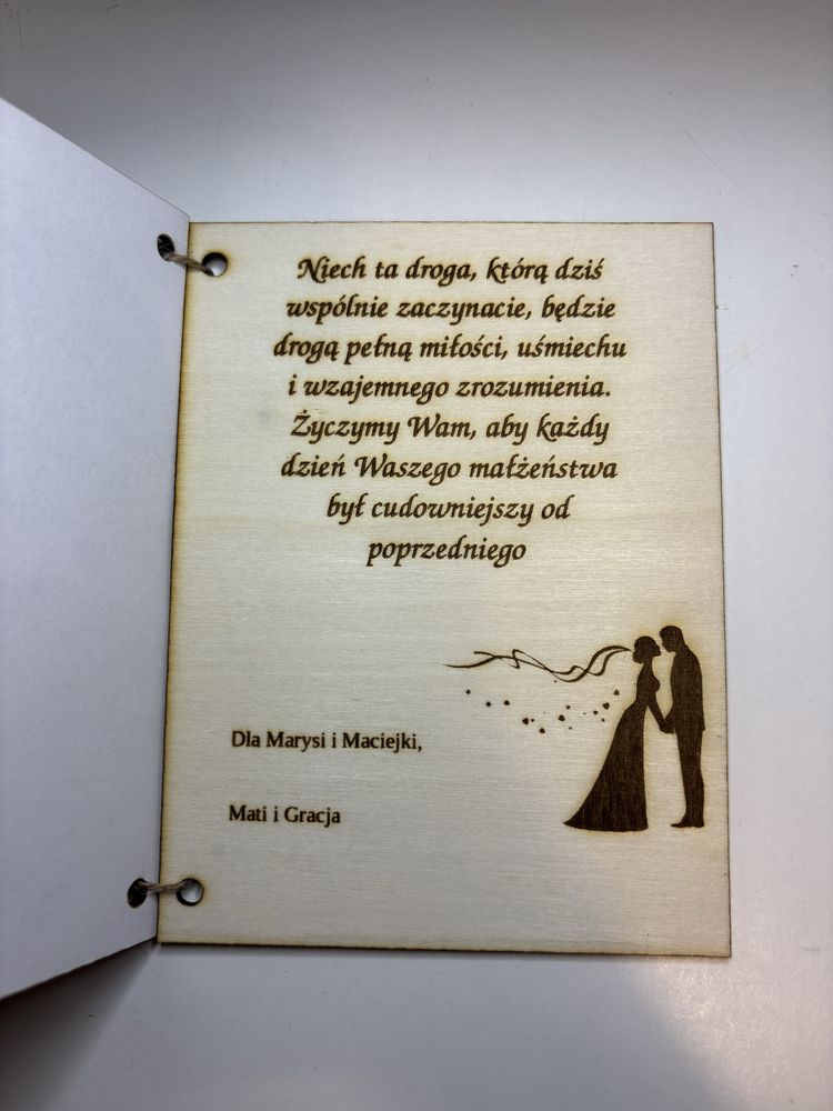 Personalizowane kartki ślub chrzest komunia
