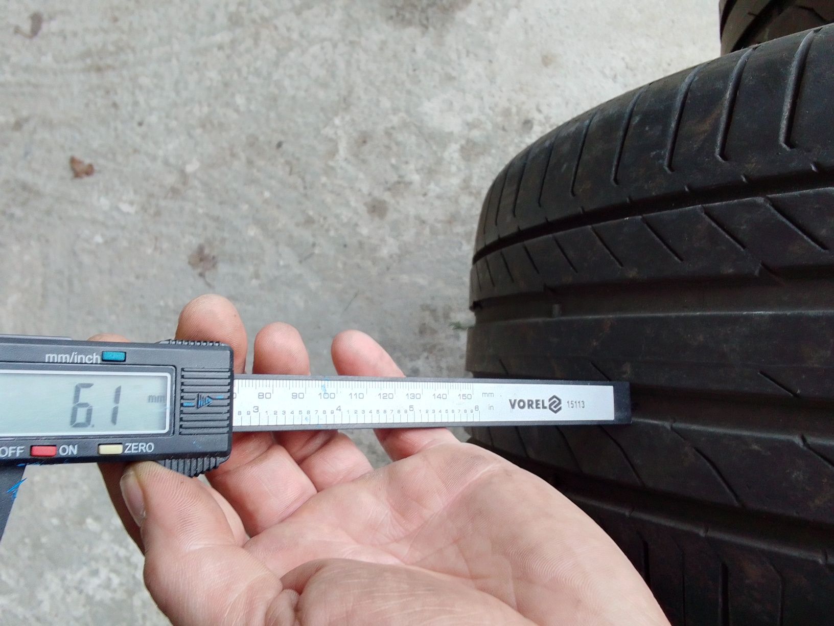 2 Opony letnie 245/45r19 CONTINENTAL 6mm