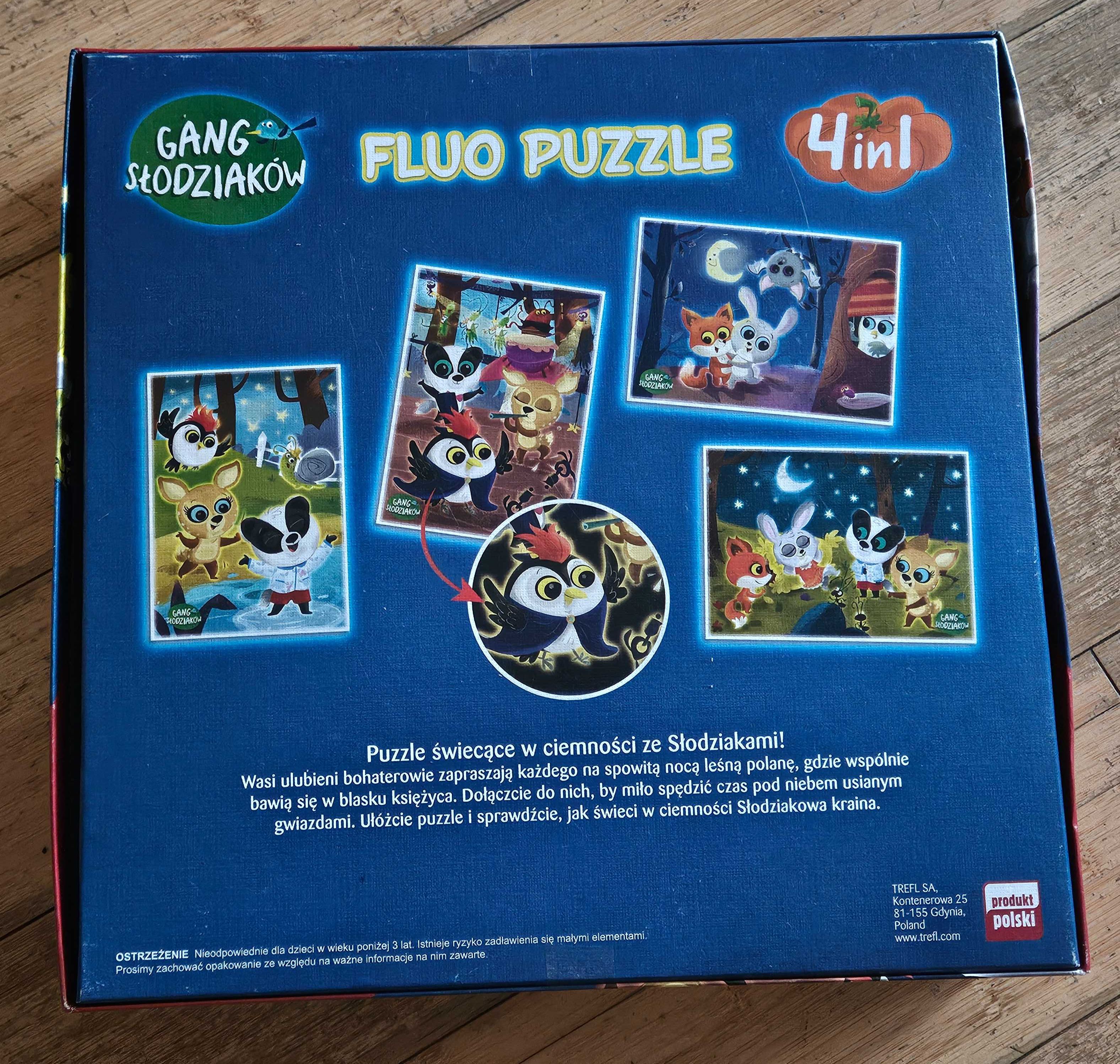 Puzzle gang słodziaków świecące