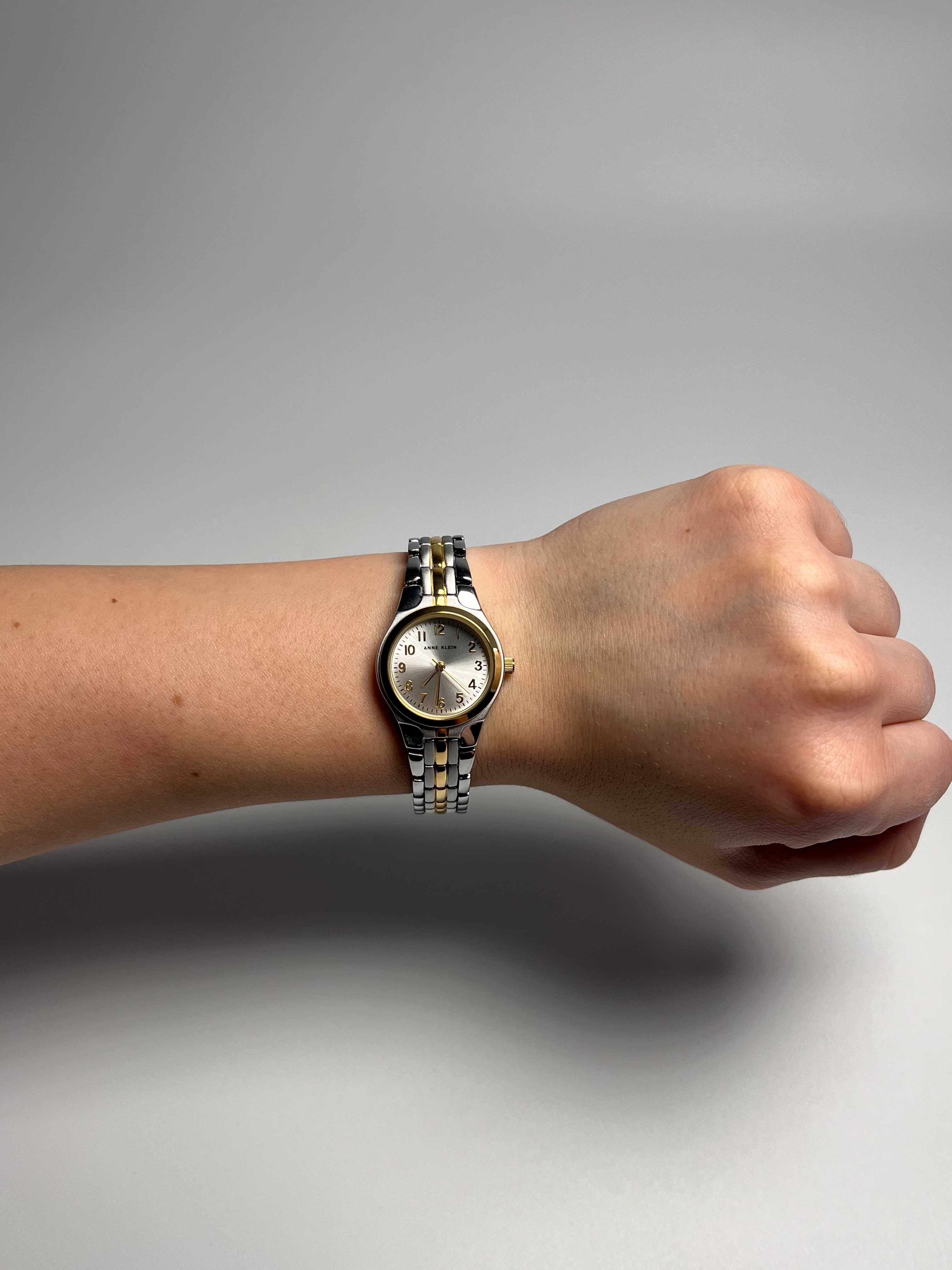 класичний годинник Anne Klein 10/5491SVTT, серебристые часы анна кляйн