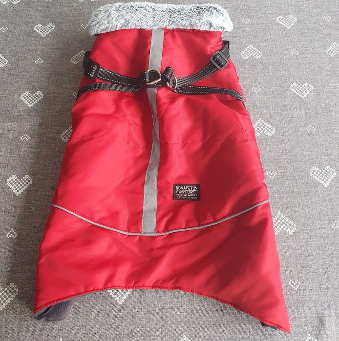 Bonapet Kurtka dla Psa Czerwona XL