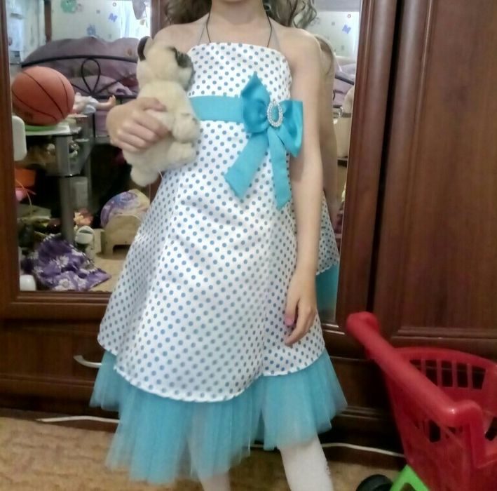 детское нарядное платье на праздник