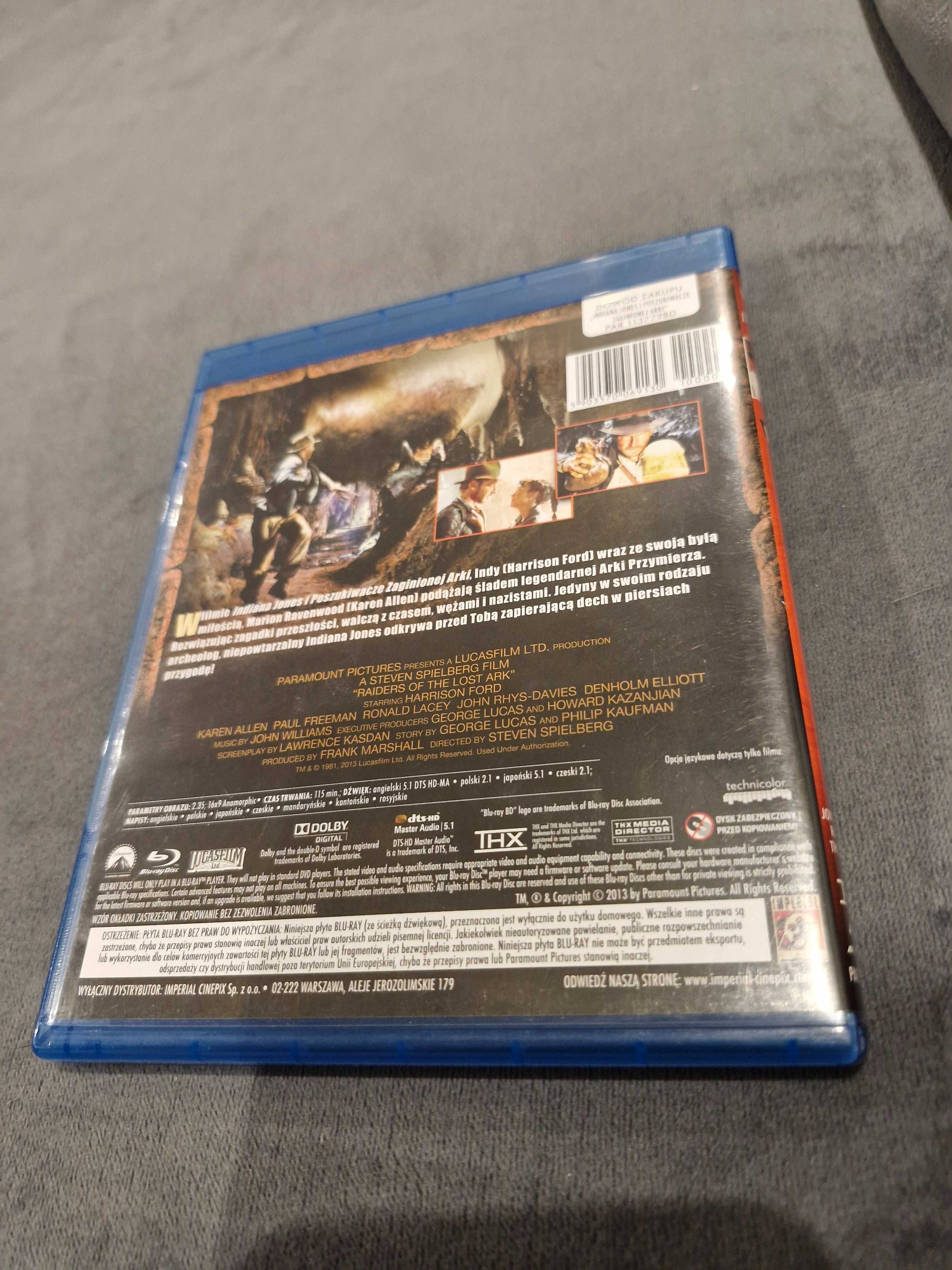 Indiana Jones i poszukiwacze zaginionej arki - Blu-ray