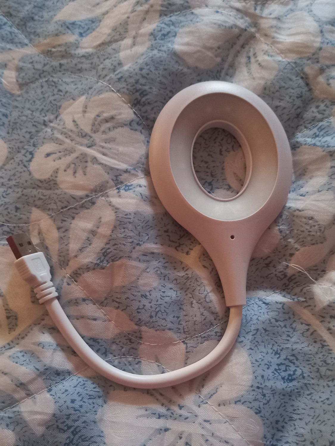 Лампа-USB портативна LED гнучка кільцева