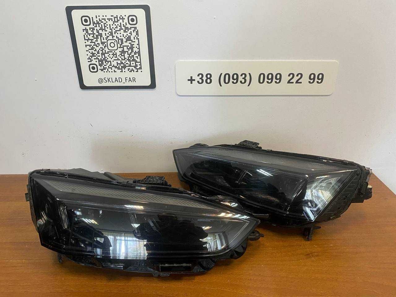 Фари Ауди А5 8w Audi A5 full led лед оригинал бу trade in