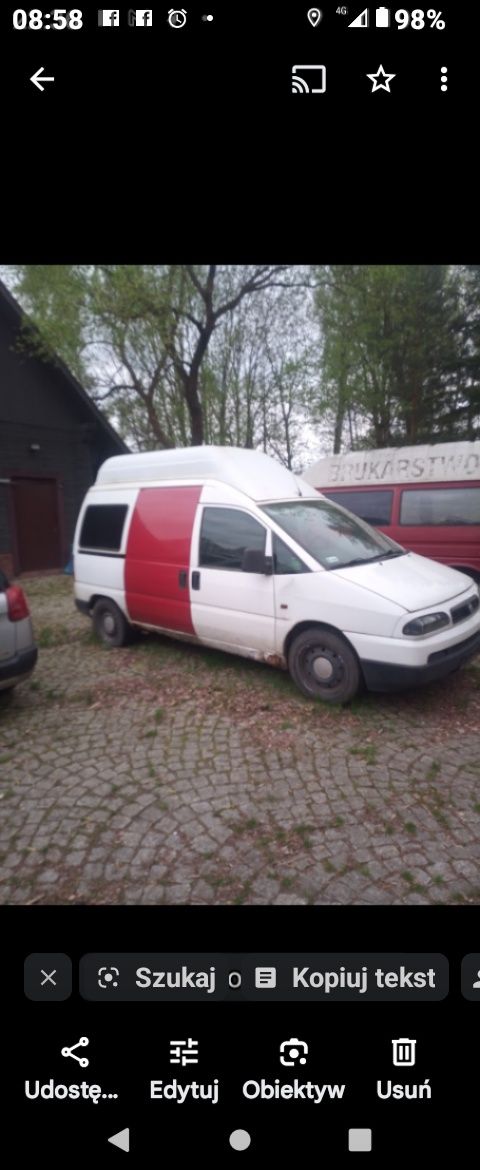 Fiat scudo wysoki 2.0 jtd