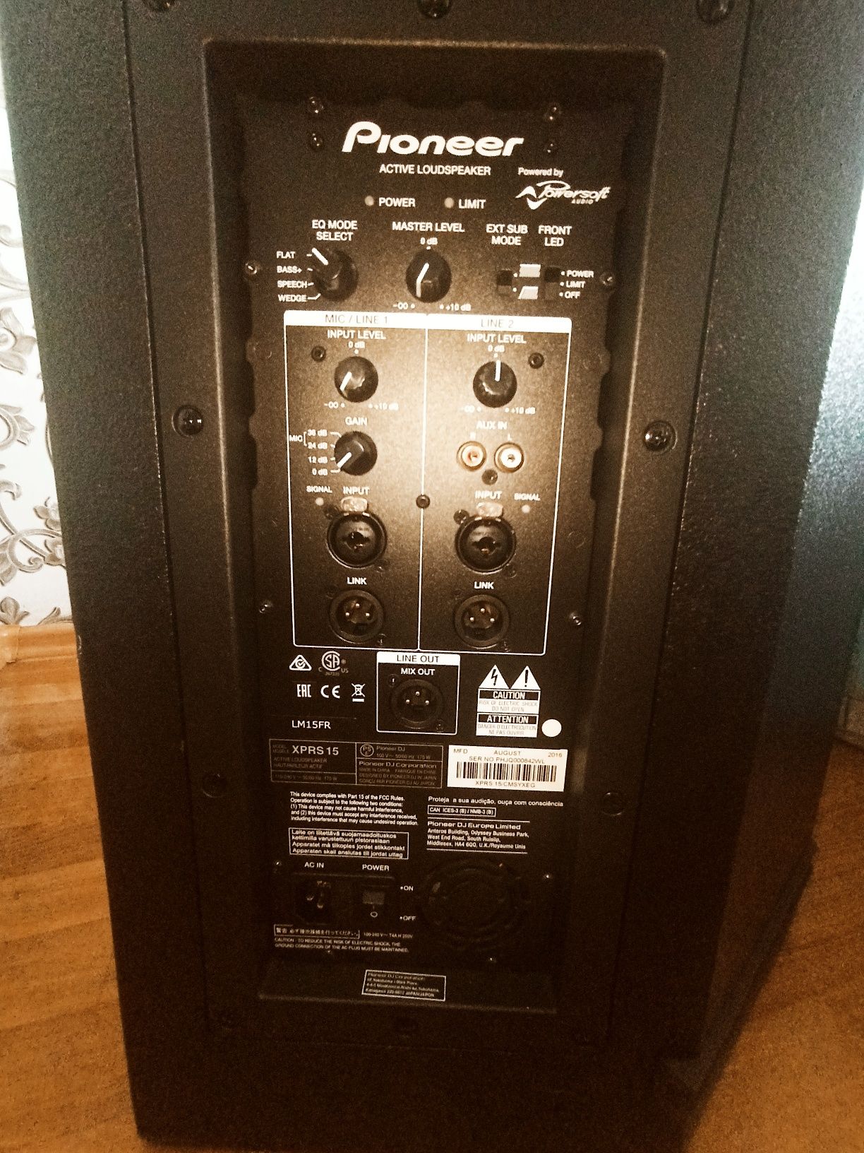 Колонка Активная акустическая система Pioneer  XPRS 15