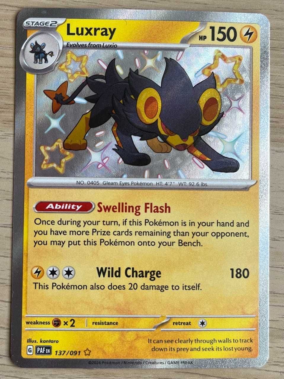 karta pokemon Luxray (PAF 137)