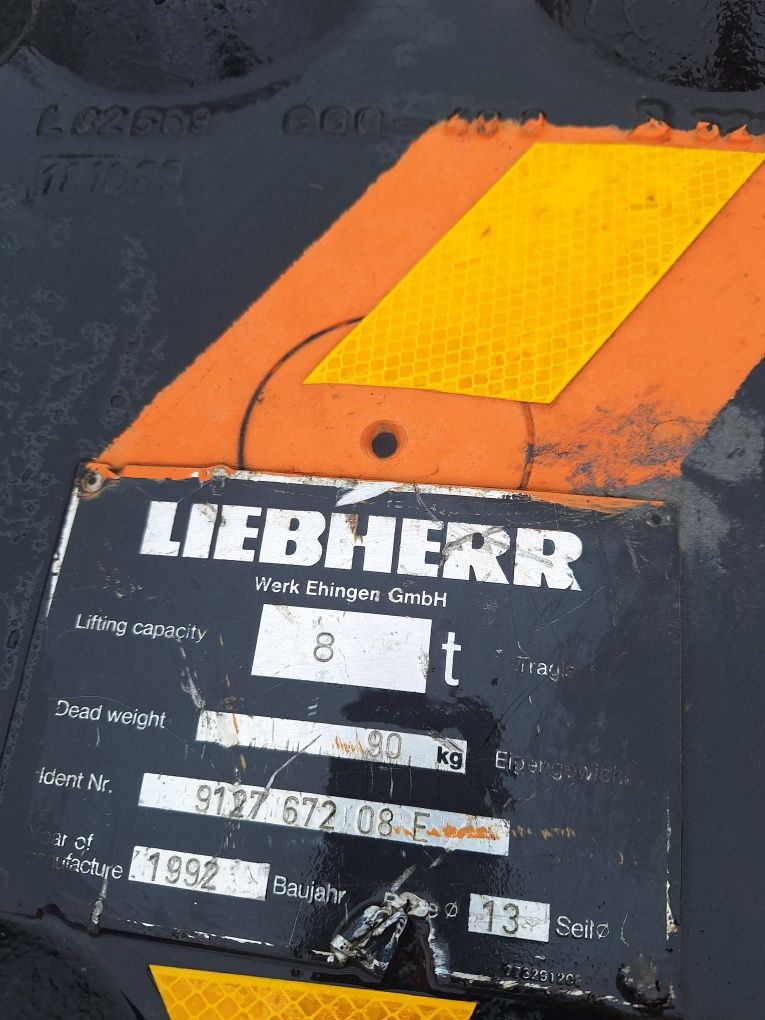 Liebherr zblocze jedno rolkowe