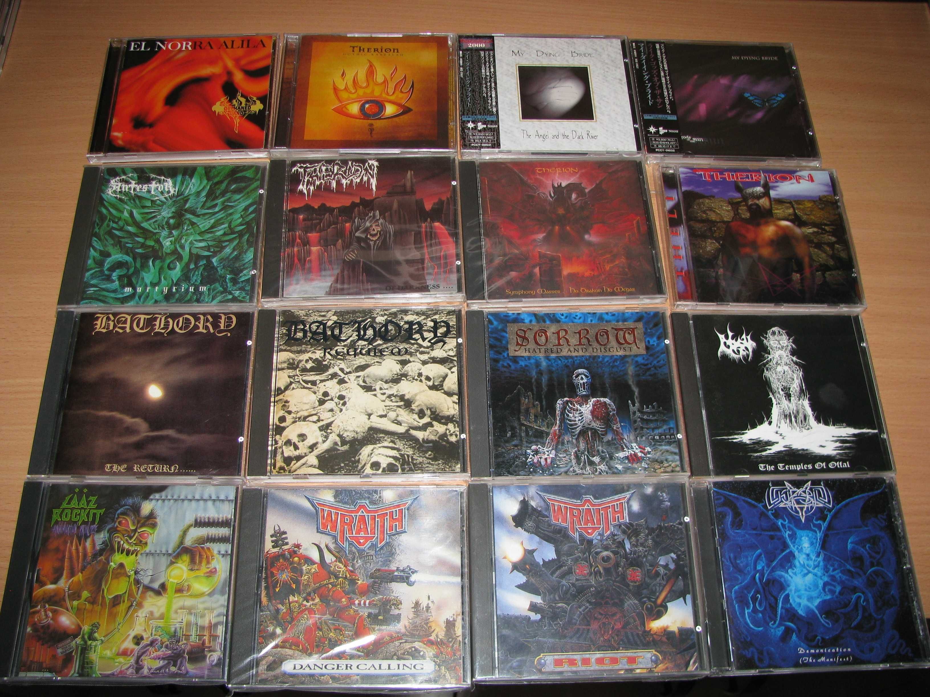 Pyogenesis, Carcass, Bessech, Paradise Lost, My Dying Bride, Amorphis