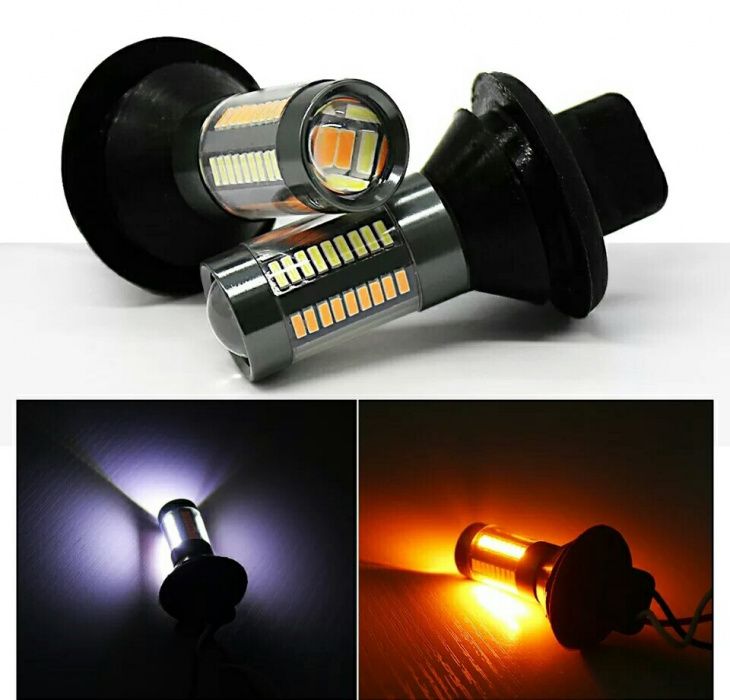 ДХО Led + повороты DRL дневные ходовые огни + поворот 2 в 1  доп З.Х