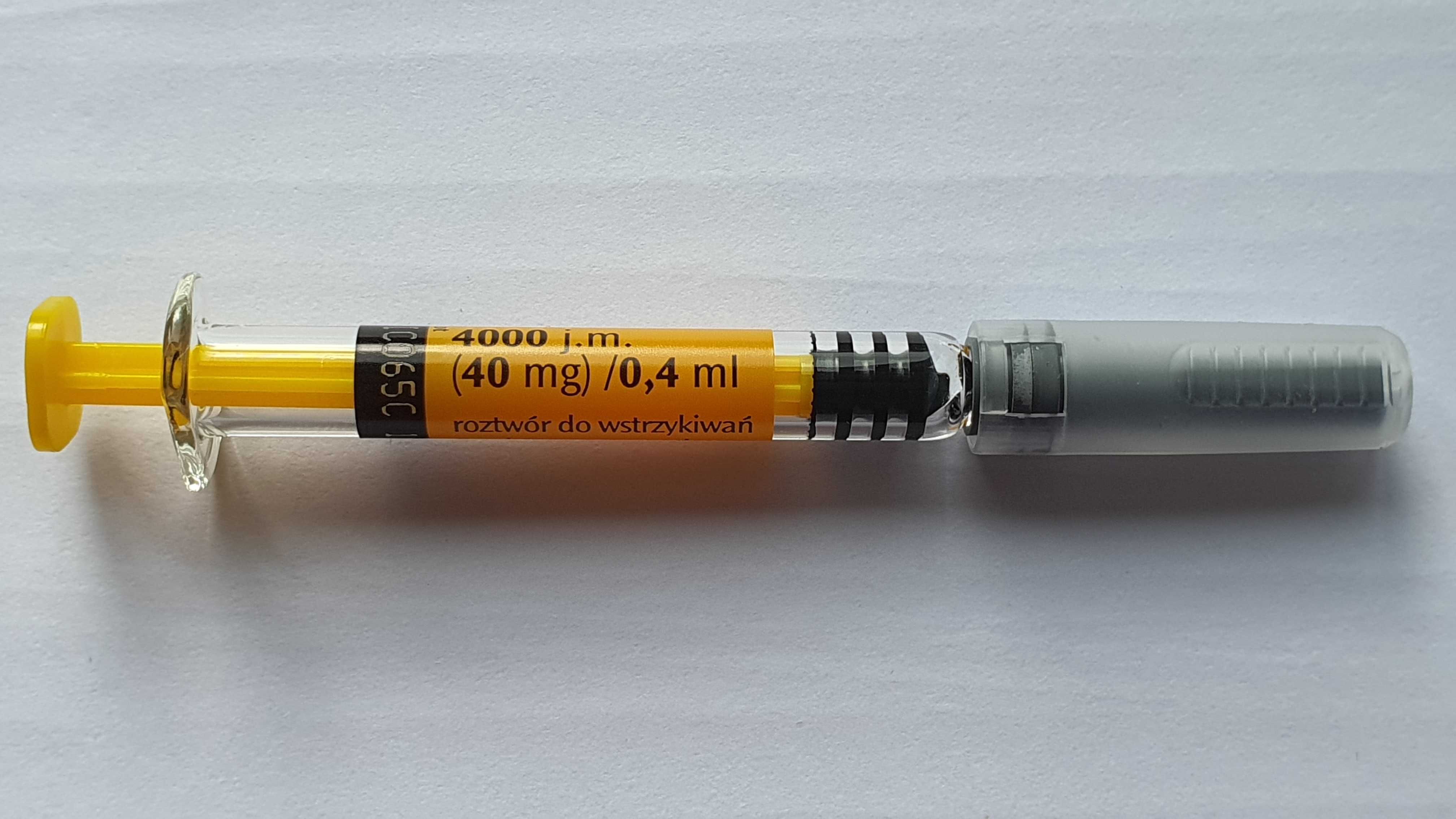 Ampułkostrzykawka strzykawka 0,4 ml - używane, do użytku technicznego