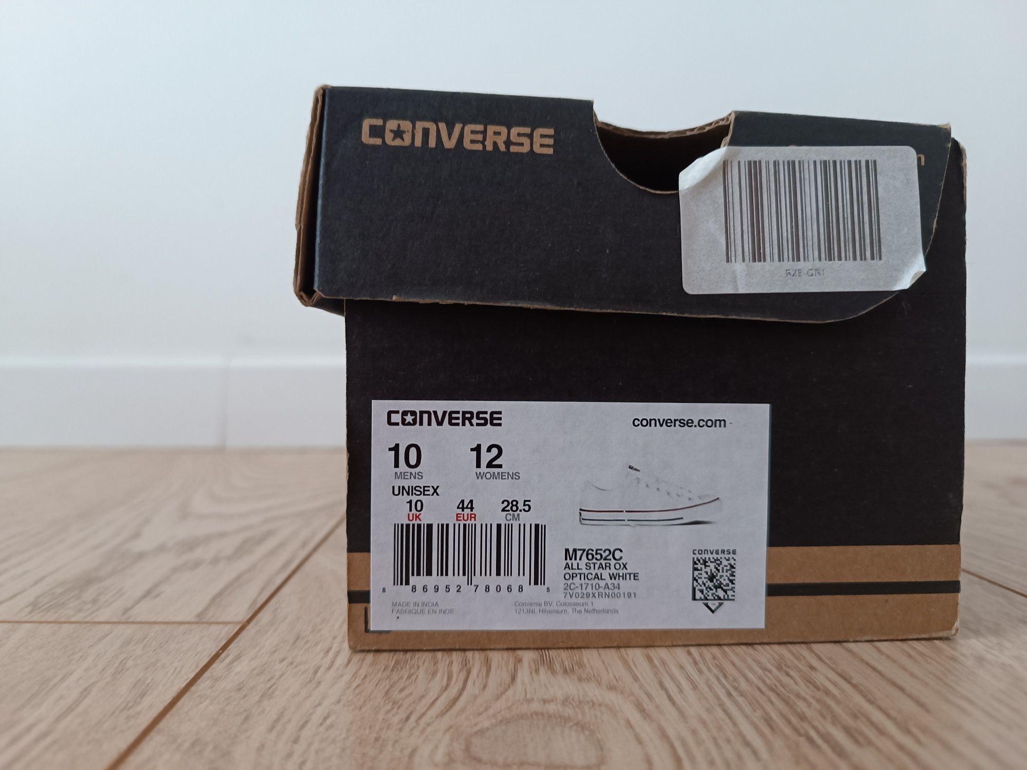 Nowe Converse M7652C białe, rozm. 44 – nieużywane